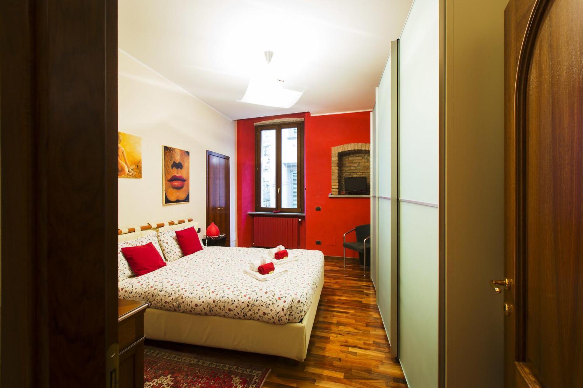 Ferienwohnung La Rosa Scarlatta Bergamo Exterior foto