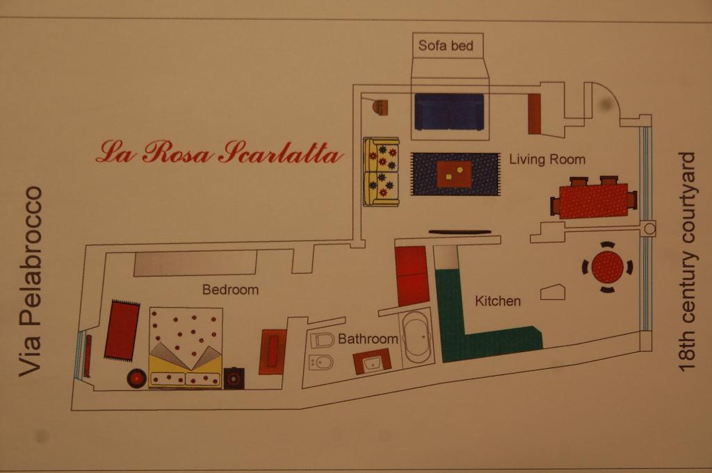 Ferienwohnung La Rosa Scarlatta Bergamo Zimmer foto
